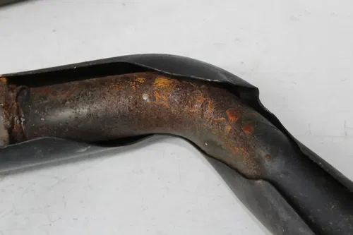 00-06 HARLEY-DAVIDSON FLHTI ROAD BURNER EXHAUST PIPE HEADERS MUFFLERS SET (READ)