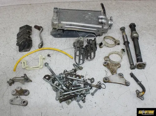 05-07 SUZUKI RMZ450 PARTS HARDWARE NUTS BOLTS RADIATOR SHIFTER AXLE PEGS