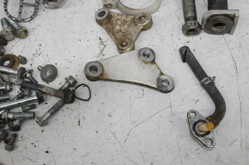 05-07 SUZUKI RMZ450 PARTS HARDWARE NUTS BOLTS RADIATOR SHIFTER AXLE PEGS