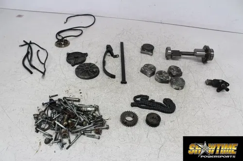77-78 SUZUKI GS400X ENGINE PARTS CRANK BALANCER OIL PUMP TIMING GUIDE CHAIN