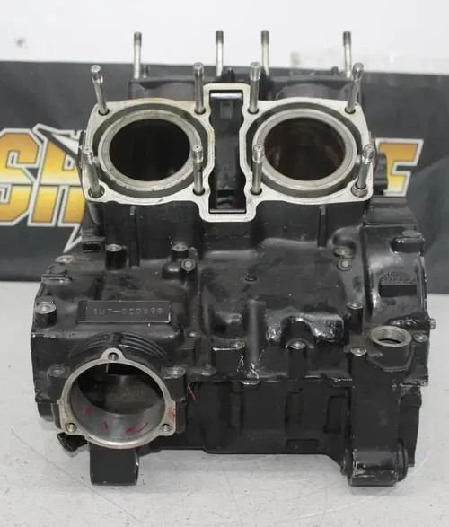 85-89 YAMAHA VMAX 1200 VMX1200 ENGINE MOTOR CRANKCASE CRANK CASES BLOCK