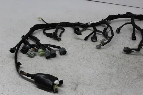 23 KAWASAKI NINJA ZX6R ZX636 MAIN ENGINE WIRING HARNESS MOTOR W/ RECTIFIER