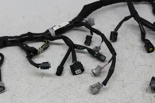 23 KAWASAKI NINJA ZX6R ZX636 MAIN ENGINE WIRING HARNESS MOTOR W/ RECTIFIER