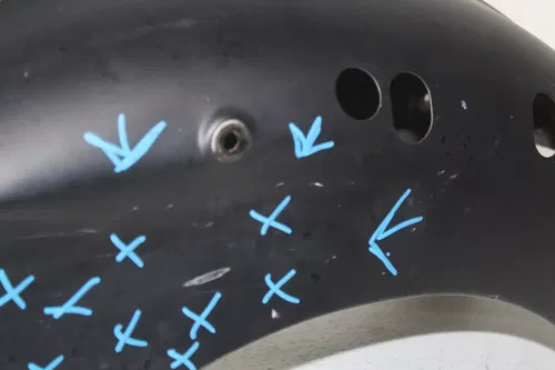 2012 VICTORY HIGH BALL REAR BACK WHEEL FENDER MUD GUARD