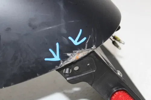 2012 VICTORY HIGH BALL REAR BACK WHEEL FENDER MUD GUARD