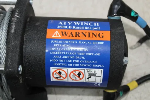 24 CF-MOTO UFORCE 600 ATV 3500LB WINCH