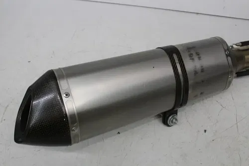 04-10 APRILIA RSV1000R AKRAPOVIC EXHAUST PIPE MUFFLER SLIP ON SILENCER SET (READ