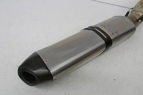 04-10 APRILIA RSV1000R AKRAPOVIC EXHAUST PIPE MUFFLER SLIP ON SILENCER SET (READ