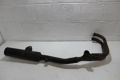 1991 KAWASAKI NINJA 600R ZX600C EXHAUST PIPE MUFFLER SLIP ON CAN SILENCER Left