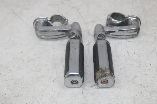 00-06 HARLEY-DAVIDSON ELECTRA GLIDE FLHTCUI FRONT HIGHWAY FOOT PEGS PAIR (READ)