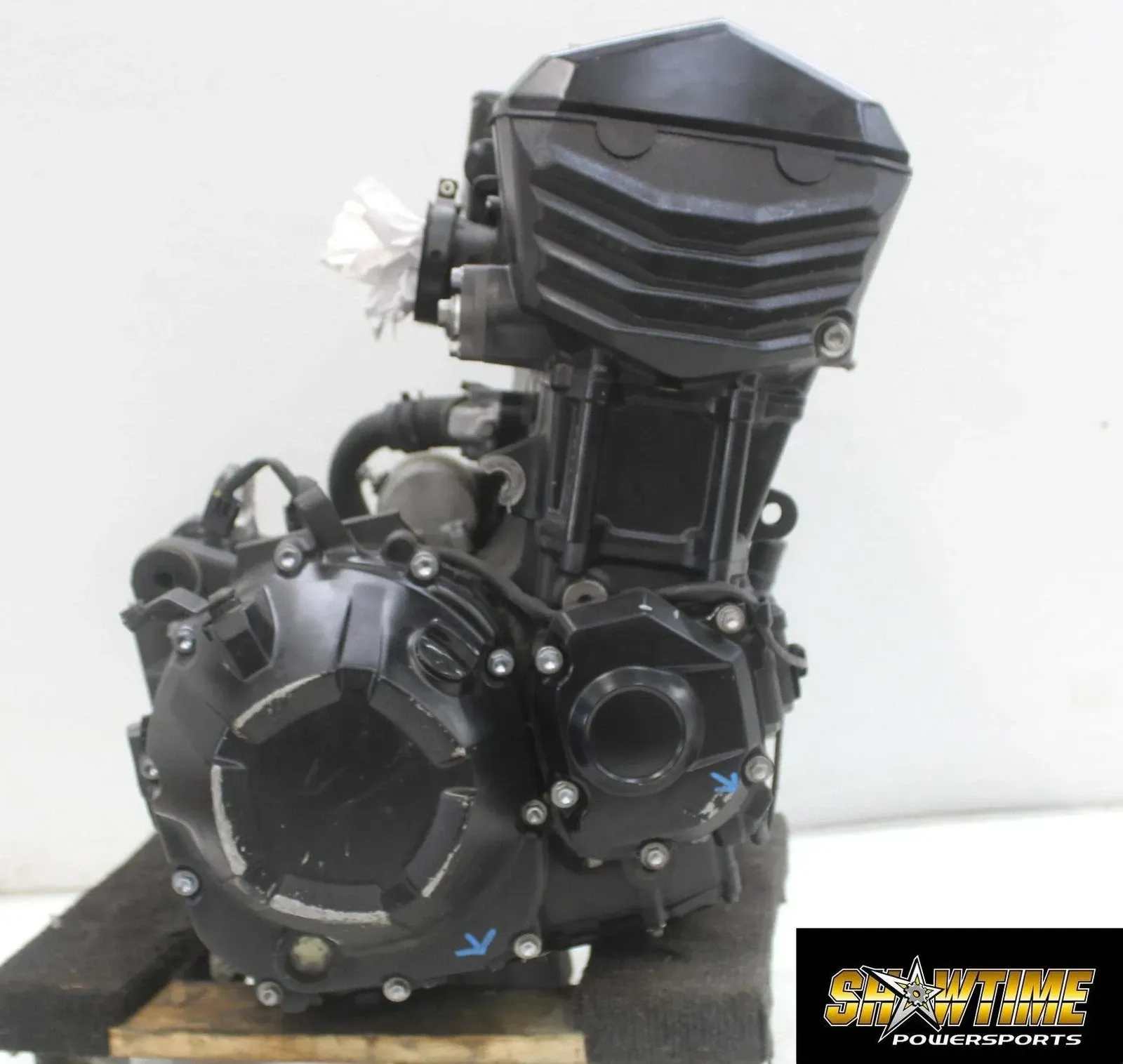 15-16 Kawasaki Z800 Zr800 B Engine Motor cylinder head cases crank *tested*