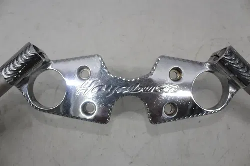 08-21 SUZUKI HAYABUSA LEFT RIGHT CLIP ON ONS HANDLEBARS PAIR SET UPPER TREE