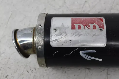 92-94 HONDA CBR600F2 EXHAUST D&D PIPE MUFFLER SLIP ON CAN SILENCER (DAMAGE)