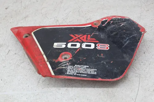81 HONDA XL500 Left SIDE FAIRING COWL FAIRING COVER