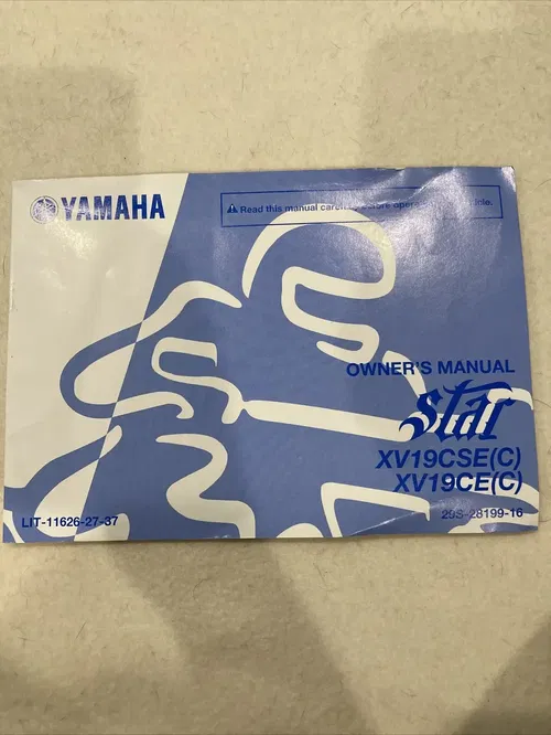 Kawasaki OWNER MANUAL LOT XV19CSE NINJA 500 XVS13CTFD VMX17G VMX17GC