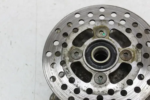 06-14 YAMAHA RAPTOR 700 YFM700 FRONT WHEEL RIGHT LEFT HUBS HUB ROTORS SET