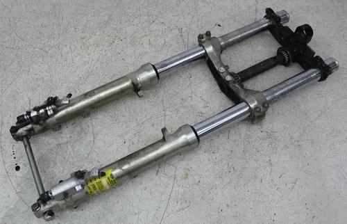 86-87 YAMAHA FJ1200 FRONT END FORKS TRIPLE TREE CLAMP FORK TUBES