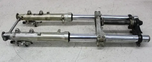 86-87 YAMAHA FJ1200 FRONT END FORKS TRIPLE TREE CLAMP FORK TUBES