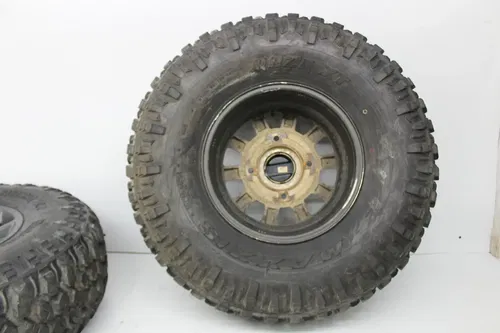 20-21 POLARIS RZR S 1000 PREMIUM REAR BACK FRONT WHEELS RIMS SET (SEE DESCP)