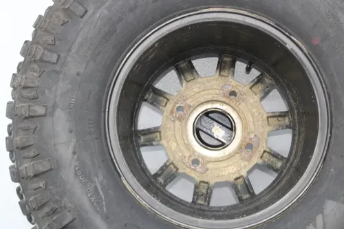 20-21 POLARIS RZR S 1000 PREMIUM REAR BACK FRONT WHEELS RIMS SET (SEE DESCP)