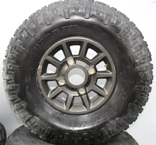 20-21 POLARIS RZR S 1000 PREMIUM REAR BACK FRONT WHEELS RIMS SET (SEE DESCP)