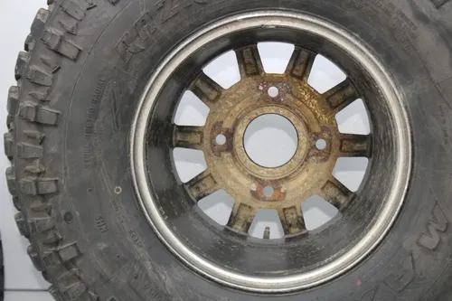 20-21 POLARIS RZR S 1000 PREMIUM REAR BACK FRONT WHEELS RIMS SET (SEE DESCP)