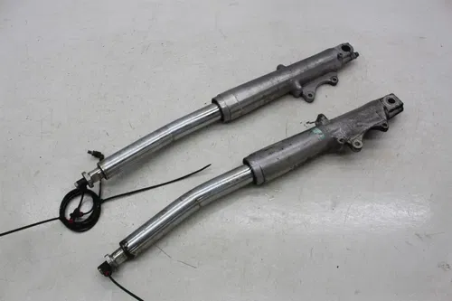 1999 HARLEY DAVIDSON FLHT ELECTRA GLIDE FRONT END FORK FORKS SUSPENSION (READ)