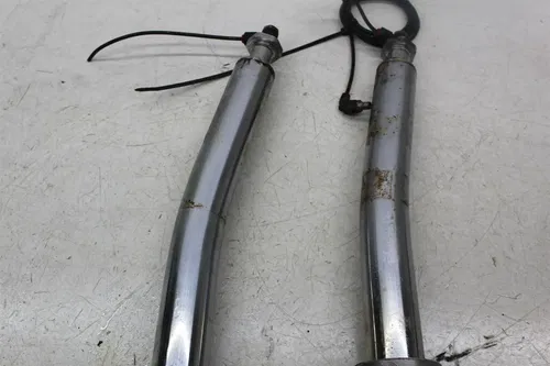 1999 HARLEY DAVIDSON FLHT ELECTRA GLIDE FRONT END FORK FORKS SUSPENSION (READ)