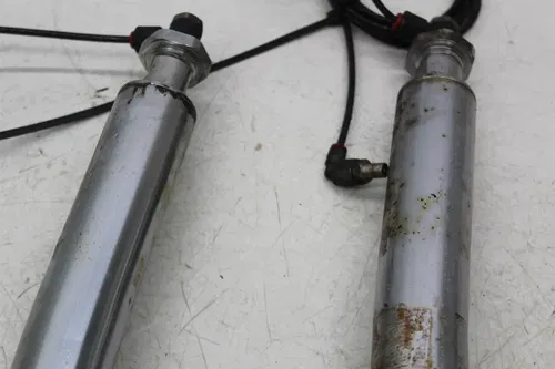 1999 HARLEY DAVIDSON FLHT ELECTRA GLIDE FRONT END FORK FORKS SUSPENSION (READ)