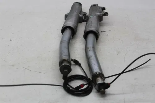 1999 HARLEY DAVIDSON FLHT ELECTRA GLIDE FRONT END FORK FORKS SUSPENSION (READ)