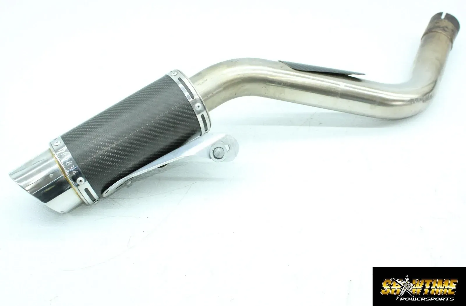 00-01 YAMAHA YZF R1 DELKEVIC EXHAUST MUFFLER SLIP ON CAN SILENCER MID PIPE