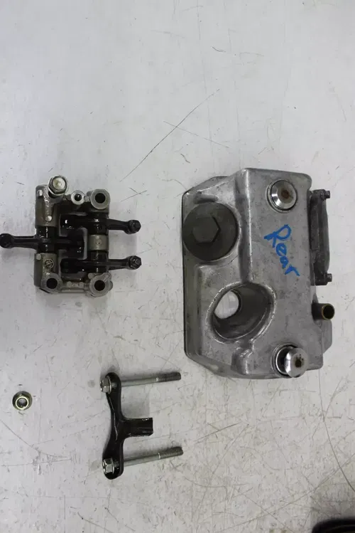 85-86 HONDA SHADOW 500 VT500C ENGINE REAR TOP END CYLINDER HEAD CAMS VALVES