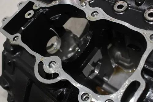 09-11 KAWASAKI NINJA 650 EX650 ENGINE MOTOR CRANKCASE CRANK CASES BLOCK