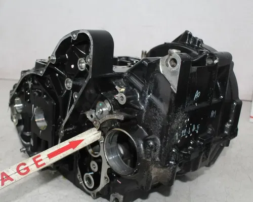 09-11 KAWASAKI NINJA 650 EX650 ENGINE MOTOR CRANKCASE CRANK CASES BLOCK