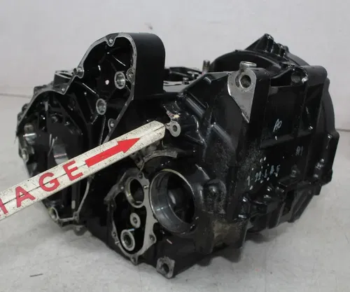 09-11 KAWASAKI NINJA 650 EX650 ENGINE MOTOR CRANKCASE CRANK CASES BLOCK