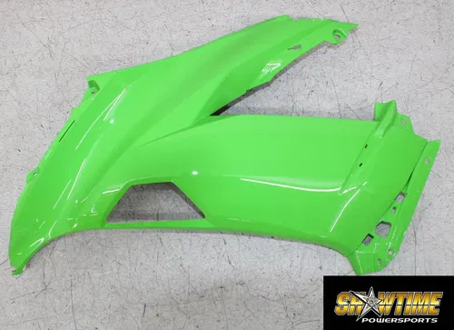 16 KAWASAKI NINJA ZX6R ZX636 LEFT MID UPPER SIDE FAIRING COWL PLASTIC (SEE DESCP