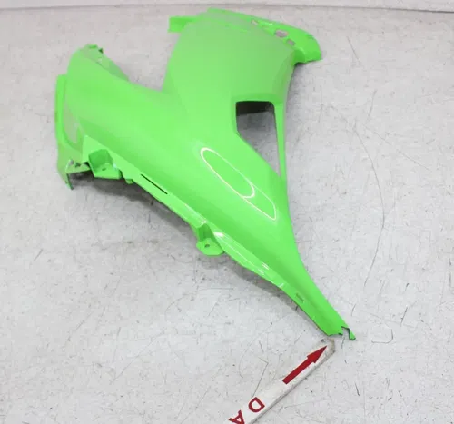 16 KAWASAKI NINJA ZX6R ZX636 LEFT MID UPPER SIDE FAIRING COWL PLASTIC (SEE DESCP