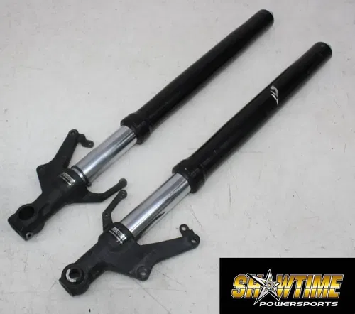 06-15 YAMAHA FZ1S TRAXXION DYNAMICS FRONT FORKS SHOCK SUSPENSION SET PAIR (READ)