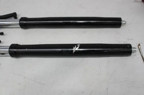 06-15 YAMAHA FZ1S TRAXXION DYNAMICS FRONT FORKS SHOCK SUSPENSION SET PAIR (READ)