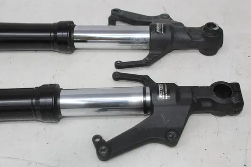 06-15 YAMAHA FZ1S TRAXXION DYNAMICS FRONT FORKS SHOCK SUSPENSION SET PAIR (READ)