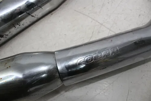 05-09 SUZUKI BOULEVARD C50 COBRA FULL EXHAUST HEADERS HEAD PIPE MUFFLERS (READ)