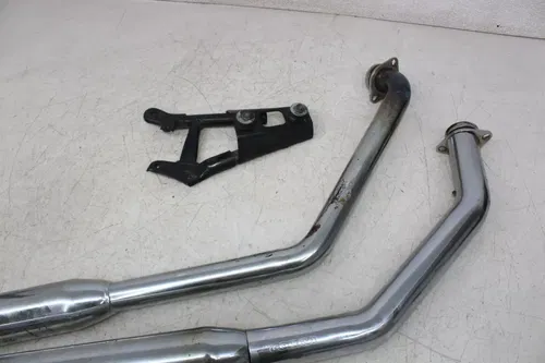05-09 SUZUKI BOULEVARD C50 COBRA FULL EXHAUST HEADERS HEAD PIPE MUFFLERS (READ)