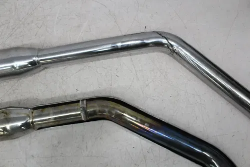 05-09 SUZUKI BOULEVARD C50 COBRA FULL EXHAUST HEADERS HEAD PIPE MUFFLERS (READ)