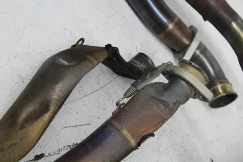 04-06 YAMAHA YZF R1 FULL EXHAUST SYSTEM HEADERS PIPE MUFFLER