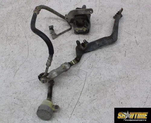 01-05 YAMAHA RAPTOR 660R 660 REAR BACK BRAKE CALIPER MASTER CYLINDER PEDAL