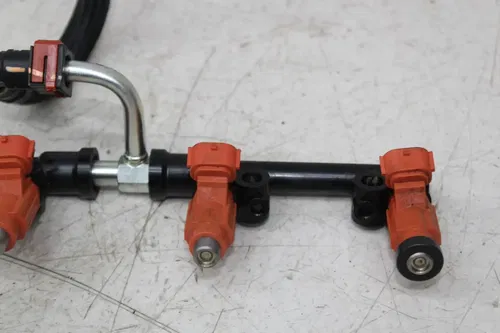 19-25 KAWASAKI NINJA ZX6R 636 GAS FUEL INJECTOR INJECTORS RAIL
