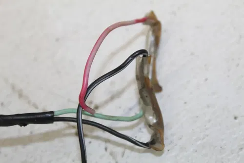 92-93 SUZUKI GSXR600W HEADLIGHT SPEEDO GAUGES WIRING HARNESS WIRE LOOM