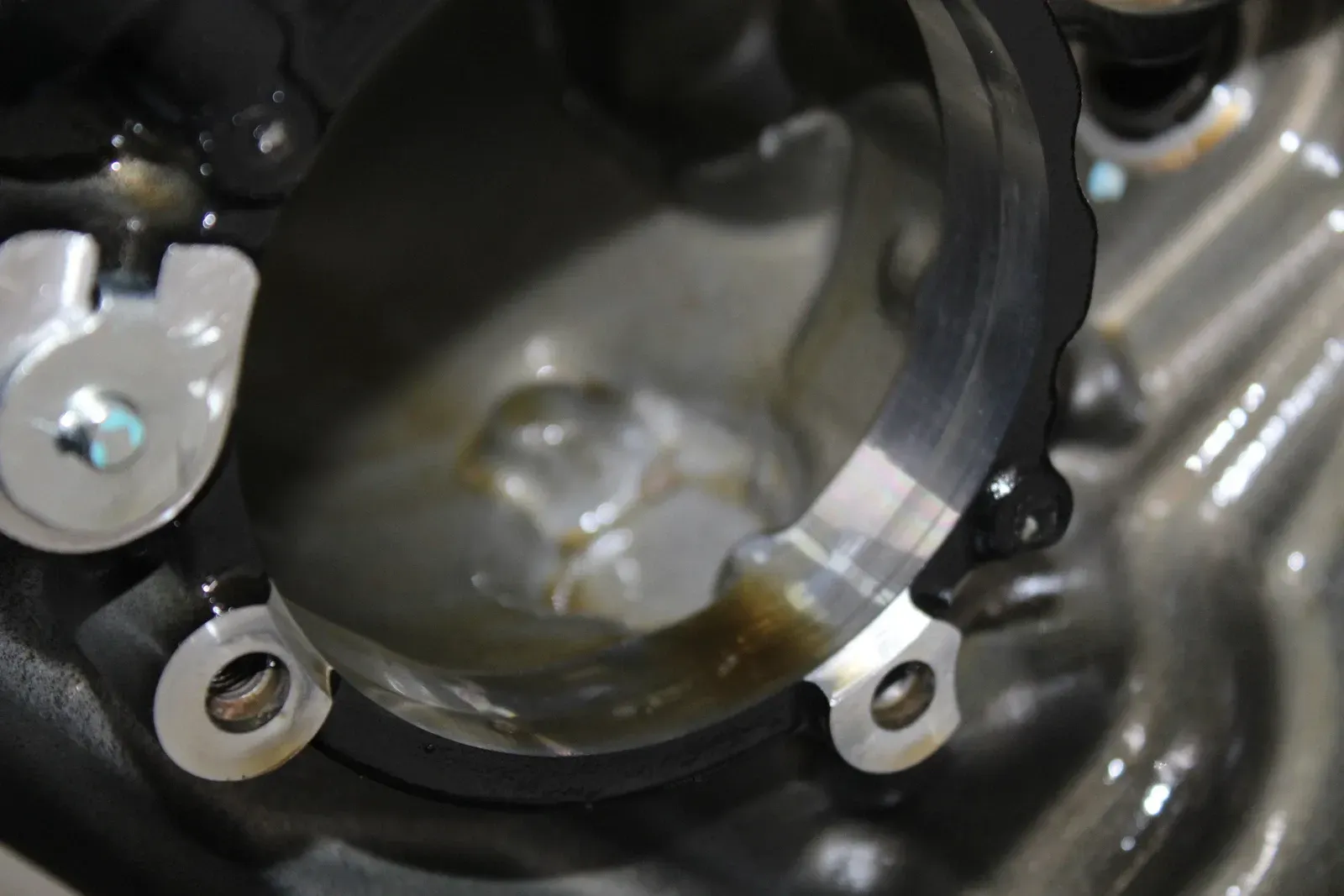 22 TRIUMPH STREET TRIPLE RS ENGINE MOTOR CRANKCASE CRANK CASES BLOCK