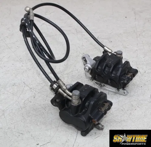 06 TRIUMPH SPEEDMASTER RIGHT LEFT FRONT BRAKE CALIPER SET PAIR CALIPERS