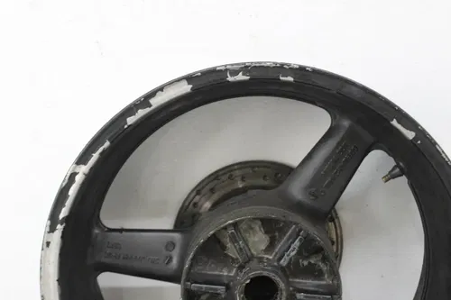 00-01 YAMAHA YZF R1 REAR WHEEL BACK RIM FLAT SPOT